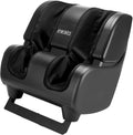 Black Foot and Calf Massager with 4 Programs, 3 Intensities, Adjustable Tilt, Washable Liners N910