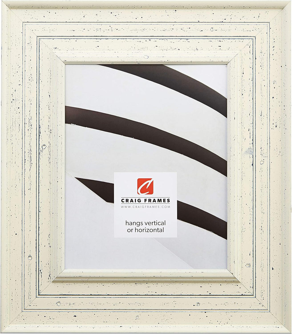 16 by 20-Inch Picture Frame, Smooth Paint Finish, 3-Inch Wide, Weathered Off-White N91634
