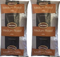 (2 Pack) Ground Coffee, Medium Roast, 80 Oz O562545