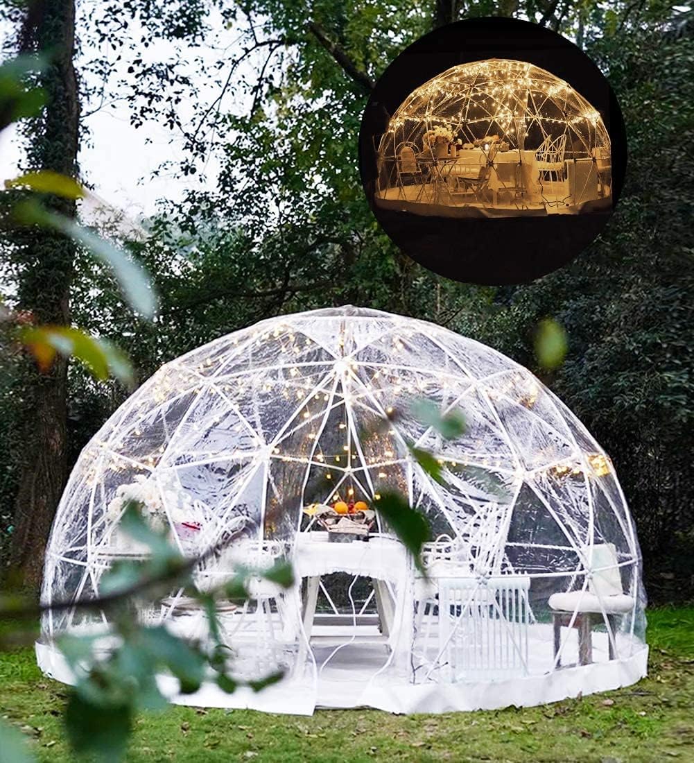 12ft Clear Geodesic Dome Tent A359