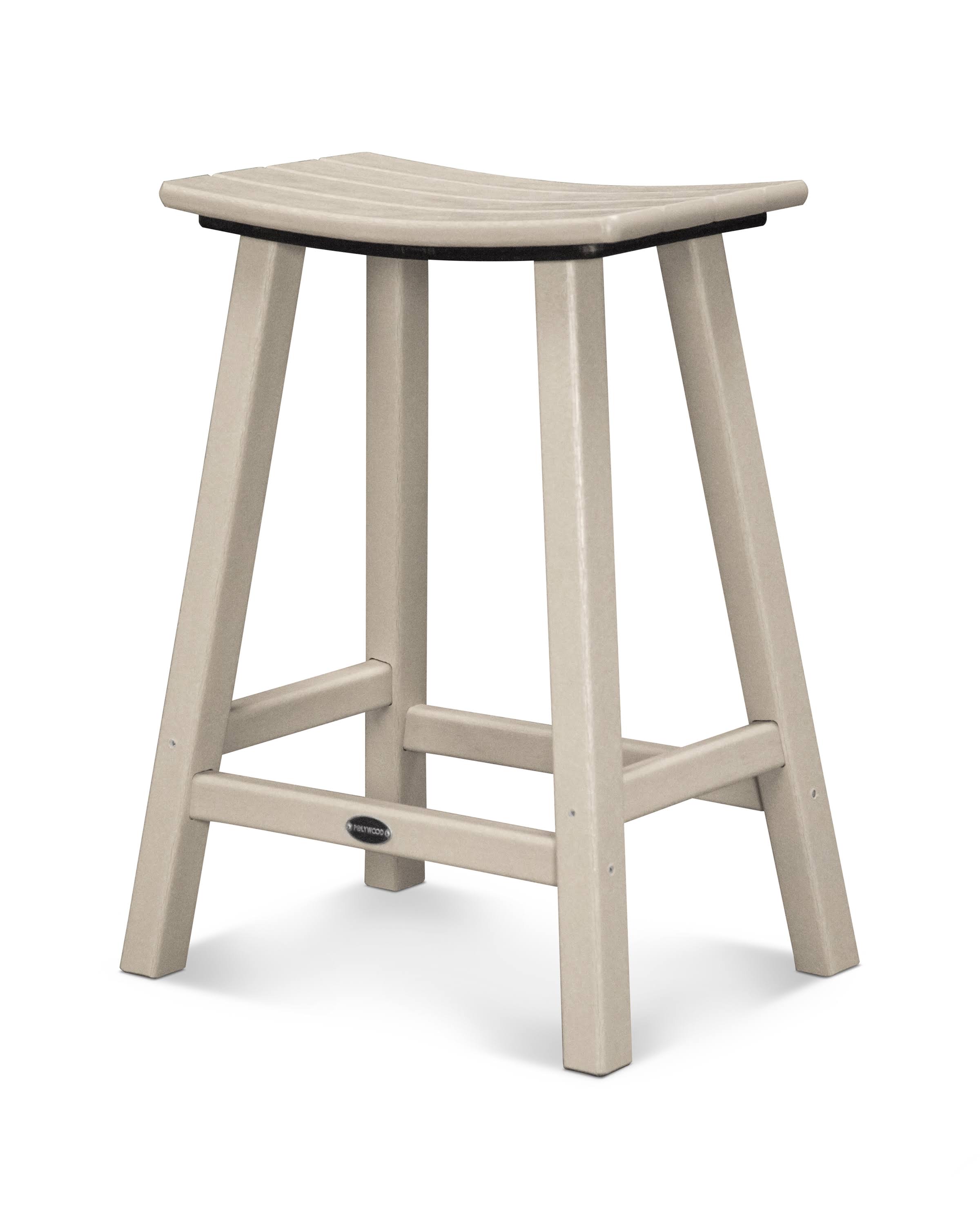 Sand Traditional Saddle Bar Stool M1659