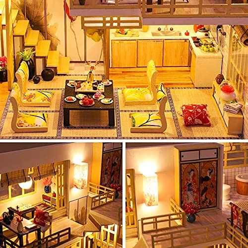 Bamboo Fragrance Dollhouse Miniature with Furniture Kit G7771
