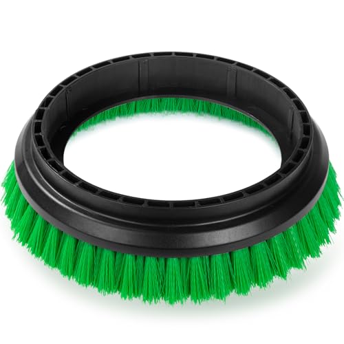 12" Diameter Light-Duty Green Scrub Brush N605338