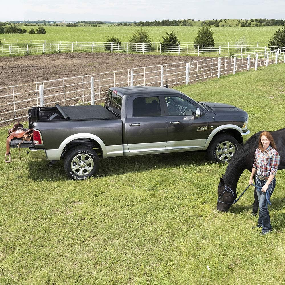 Soft Roll Up Truck Bed Tonneau Cover X451