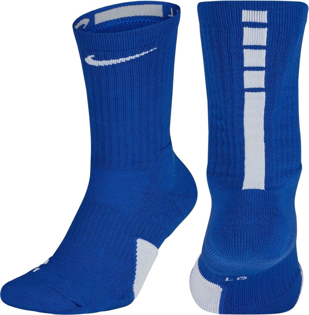 Basketball Crew Socks Large Royal White I21741