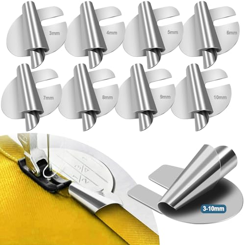 7/8/9/10mm Rolled Hem Presser Foot, 4 Sizes U735