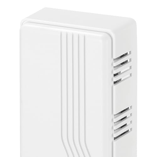 White Wired Mechanical Doorbell Chime, Plastic, 80 dB A509