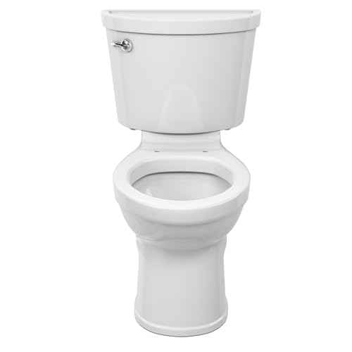 Two-Piece Toilet, Round Front, Chair Height, White, 1.28 gpf S680