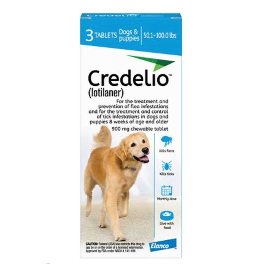 3 Chewable Tablets for Dogs 50.1-100lbs E46162