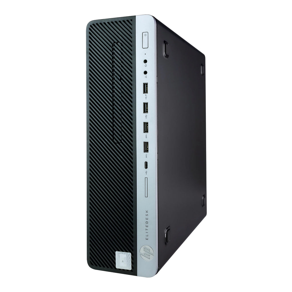 Restored Hexa Core Intel i5 3.2GHz 16GB DDR4 RAM 500GB SSD Windows 11 Pro 24in LCD Monitor RGB Keyboard & Mouse Refurbished Desktop Computer Z53264
