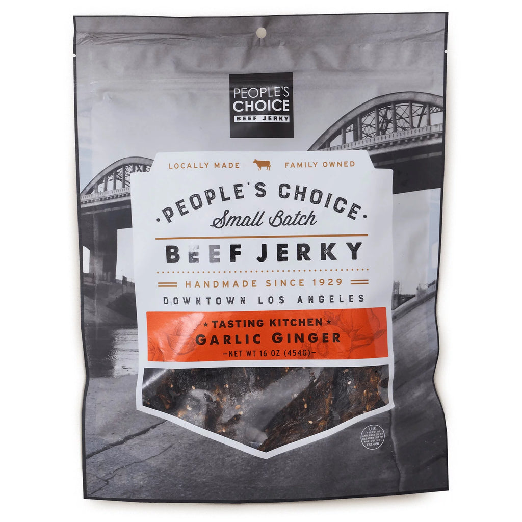 Garlic Ginger Beef Jerky 1 Pound D188