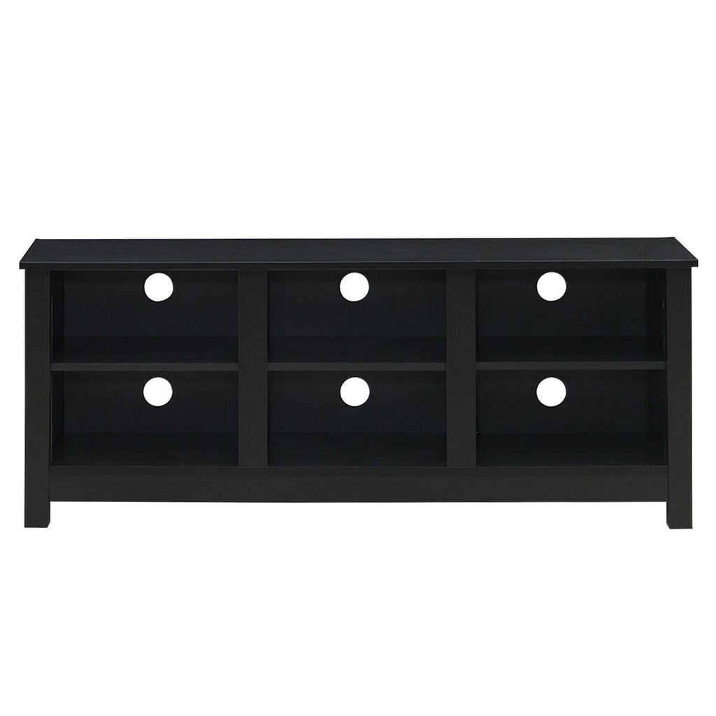 Black Entertainment TV Stand Cabinet K59526