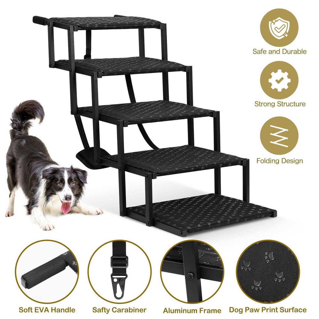 Foldable Dog Ramp with Non Slip Surface A206258