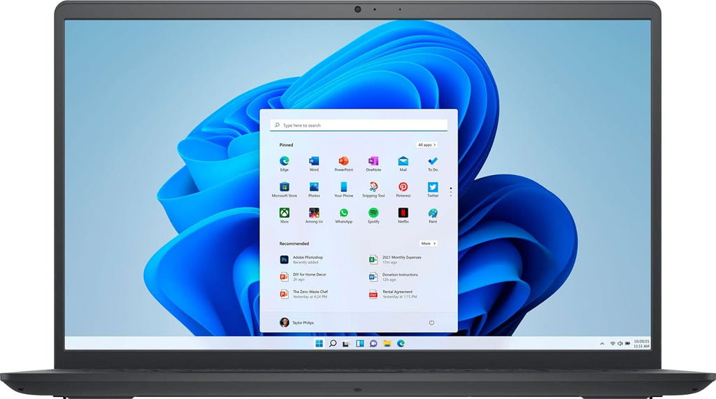 15.6" FHD Touchscreen Laptop, Intel i5-1135G7, 16GB DDR4 RAM, 512GB PCIe SSD, Windows 11 Home, Black P1007