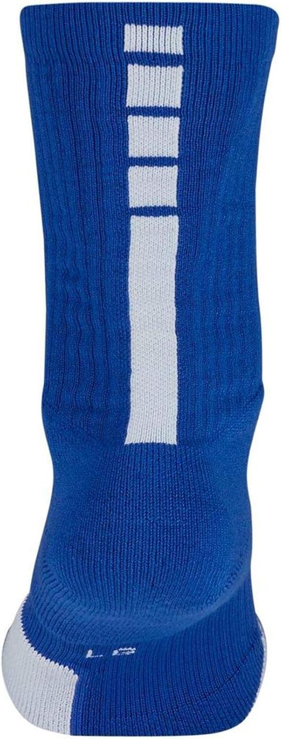 Basketball Crew Socks Large Royal White I21741