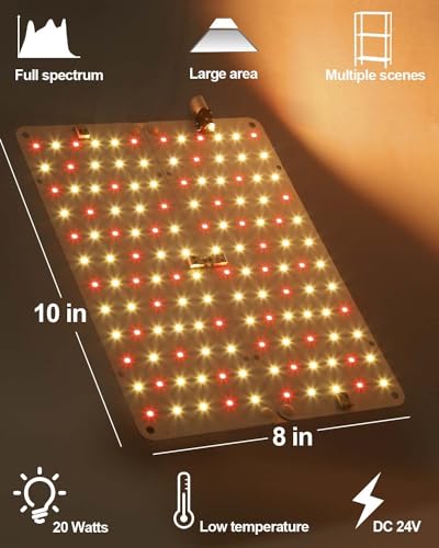 2Pcs 20W Full Spectrum LED Plant Grow Light Z62127