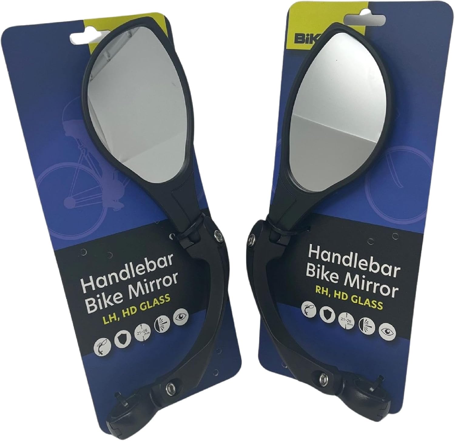 HD Blast-Resistant Adjustable Bicycle Mirror M864