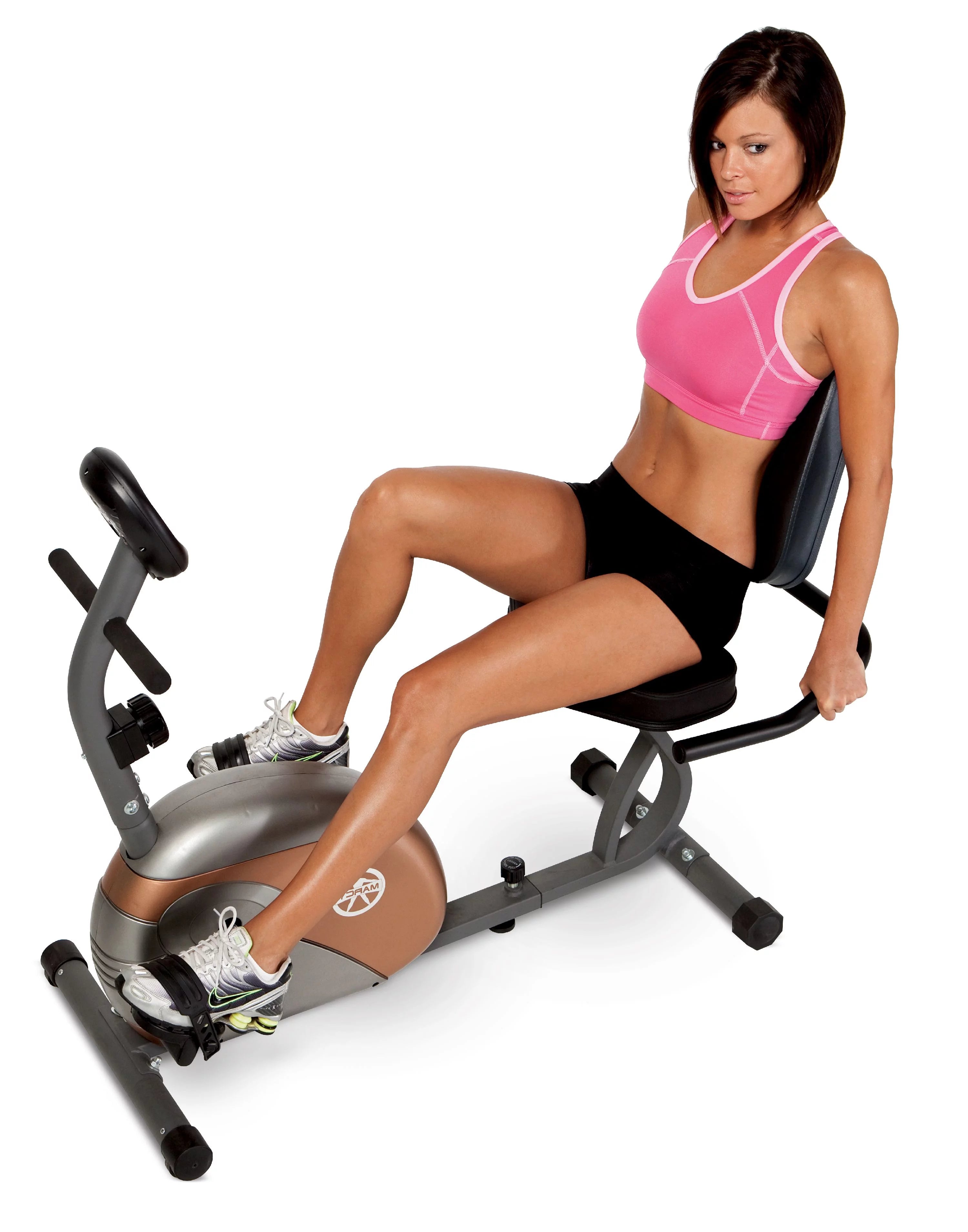 Recumbent Magnetic Exercise Bike O9661
