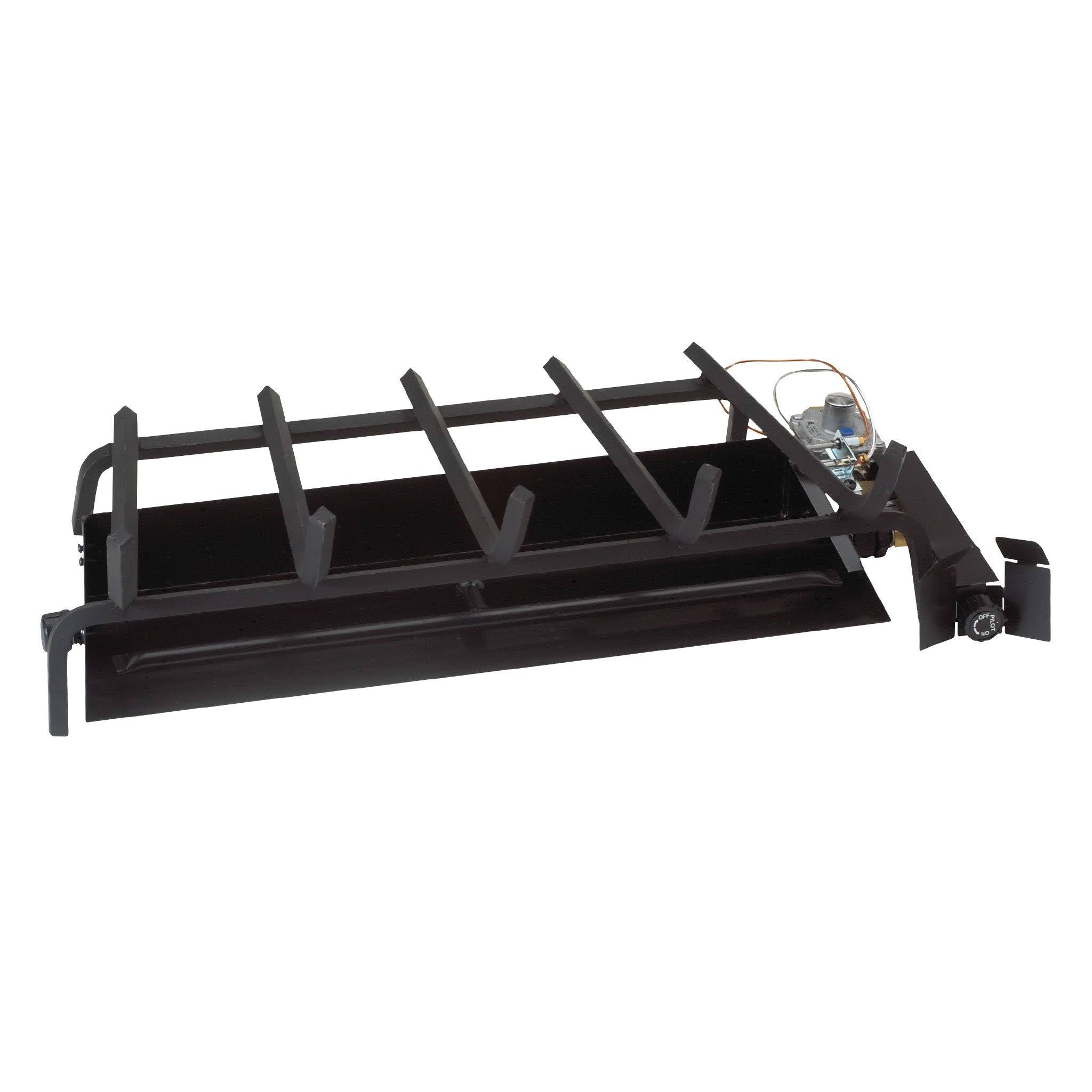 36x22 Propane Fireplace Burner with Manual Safety Valve J82632