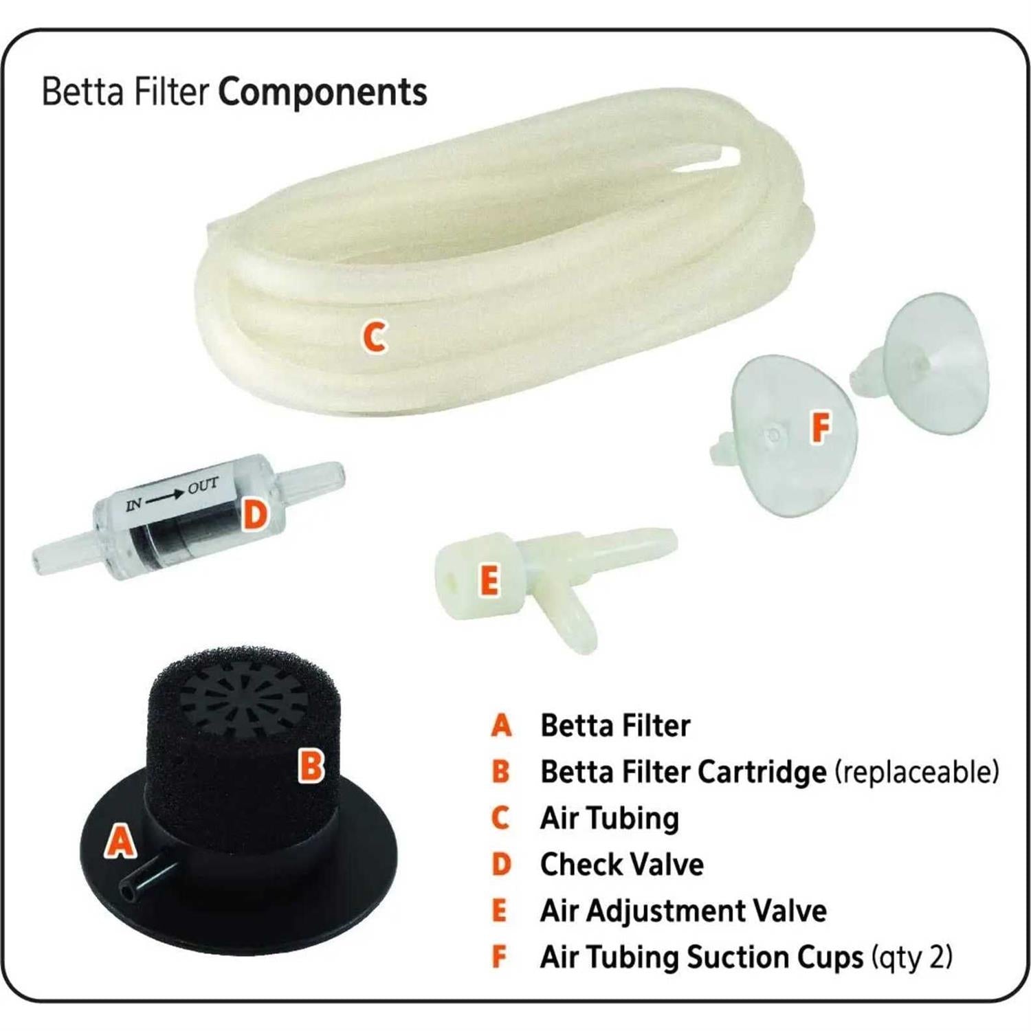 Betta Filter with Volcano C771094