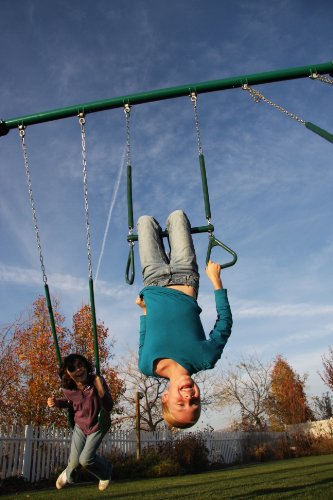 Heavy Duty Metal Swing Set K382169