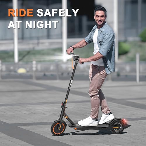 Electric Scooter, 350W, 8.5" Tires, 12 Miles Range, 16Mph, Folding E-Scooter with Dual Braking U54862
