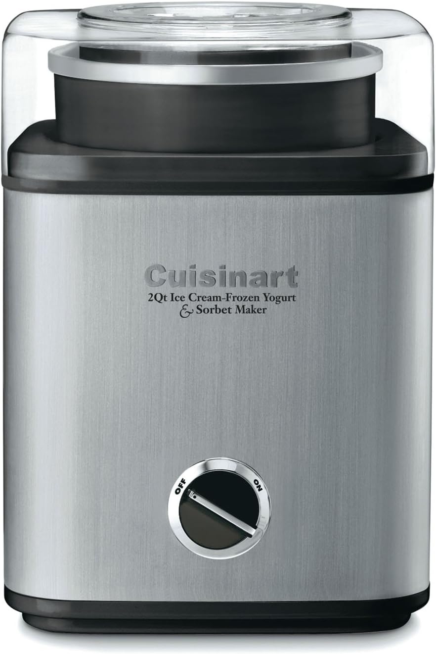 2-Quart Ice-Cream Maker, Brushed Chrome D145713