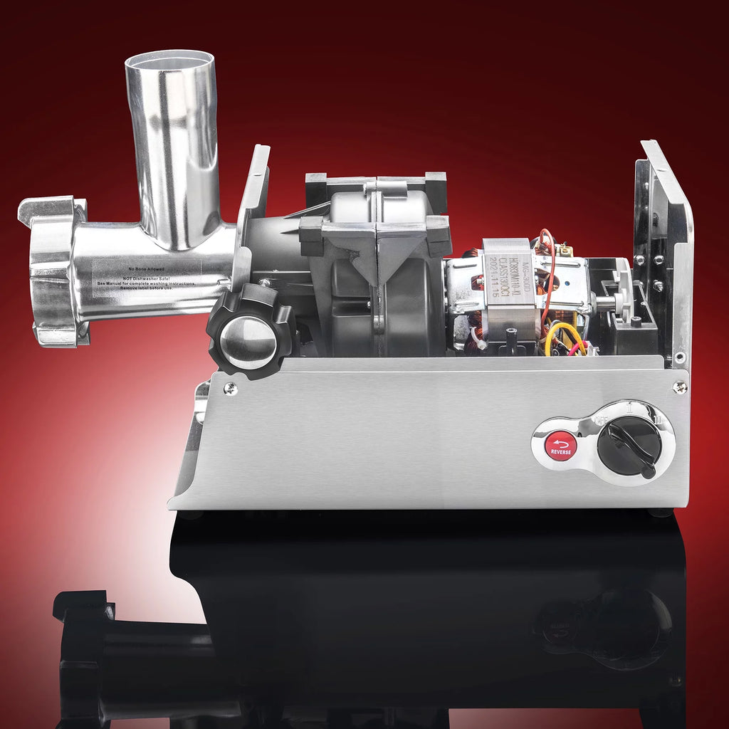 Heavy Duty Electric Meat Grinder with 4 Grinding Plates O54219