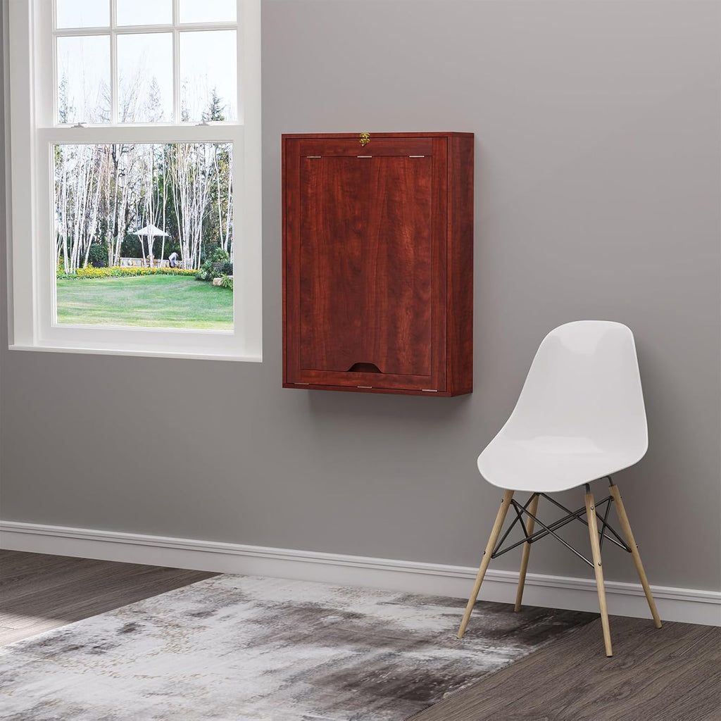 Wall Mounted Desk with Storage Area B7867