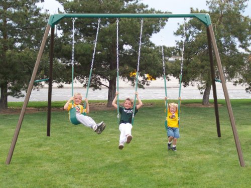 Heavy Duty Metal Swing Set K382169