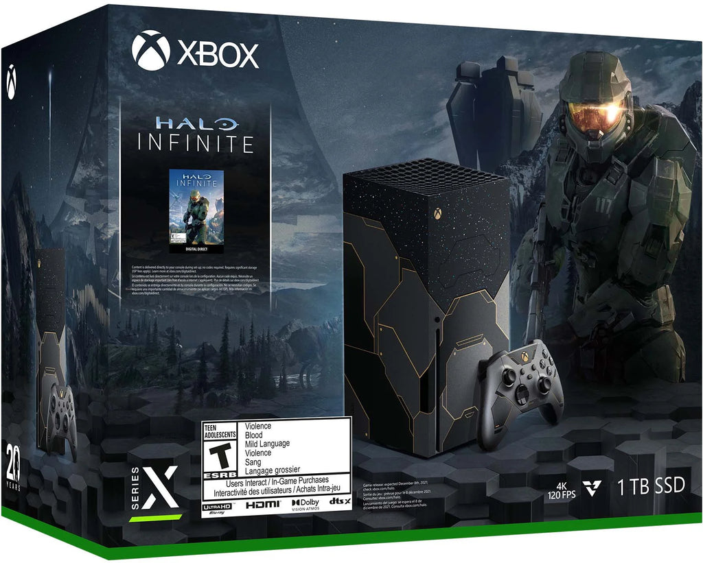 Carbon Black 1TB Xbox Series X Video Game Console with Extra Wireless Controller C69471