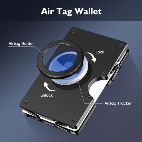 Carbon Fiber Metal Slim Wallet M734