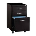3-Drawer Locking Vertical File Cabinet Black G572