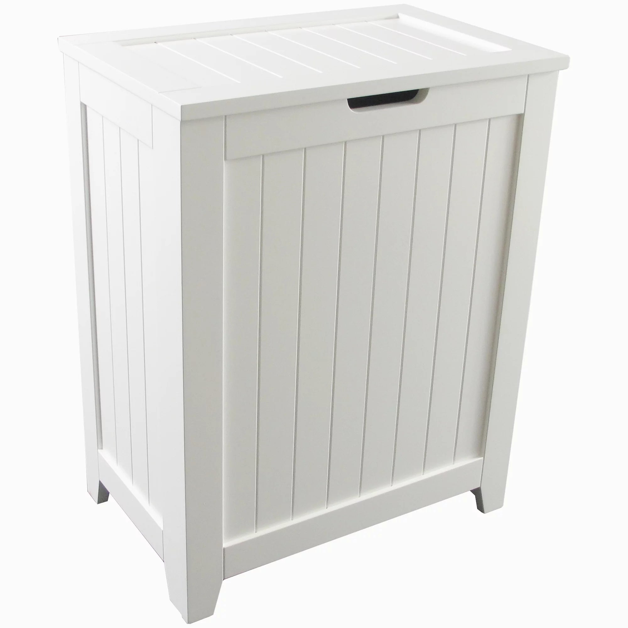 White Laundry Hamper W997