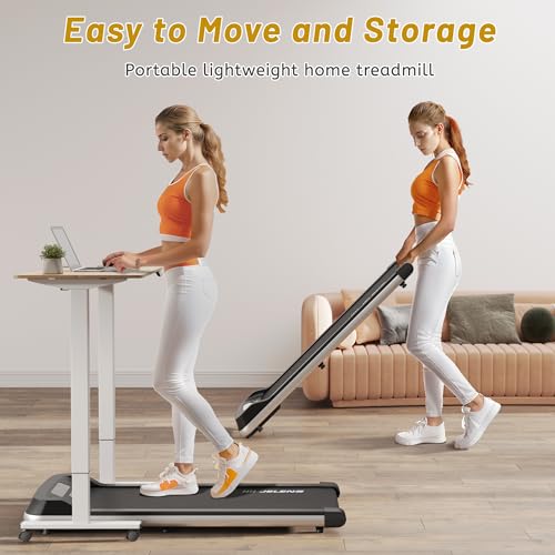 2 in 1 Under Desk Treadmill with Remote Control, LED Display O164122
