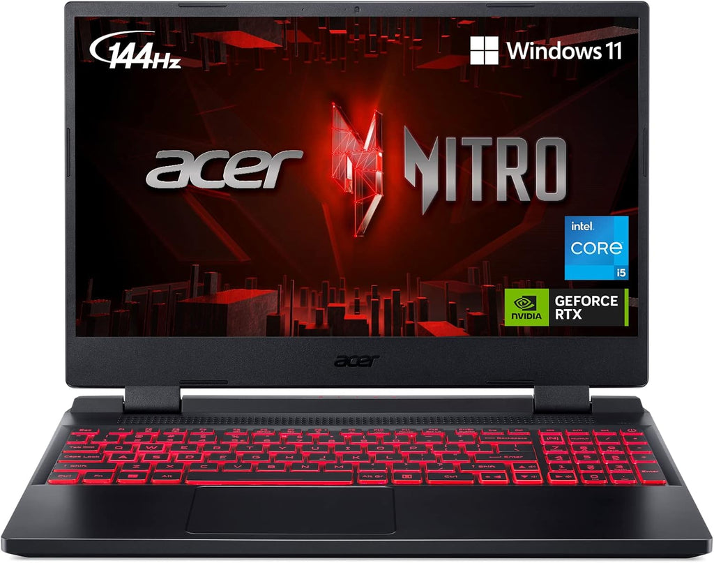 Gaming Laptop with Core i5-12500H, NVIDIA GeForce RTX 3050, 24 Inch Computer Monitor Full HD 1920 x 1080p VA Display 75Hz 3000:1 Contrast Ratio A9460