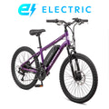 24" Purple Electric Mountain Bike D922