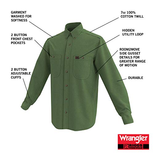 Logger Twill Long Sleeve Workshirt C44151