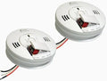 3-Pack Hardwire Smoke and Carbon Monoxide Combination Detector with 9V Battery Backup and Voice Alarm O30473