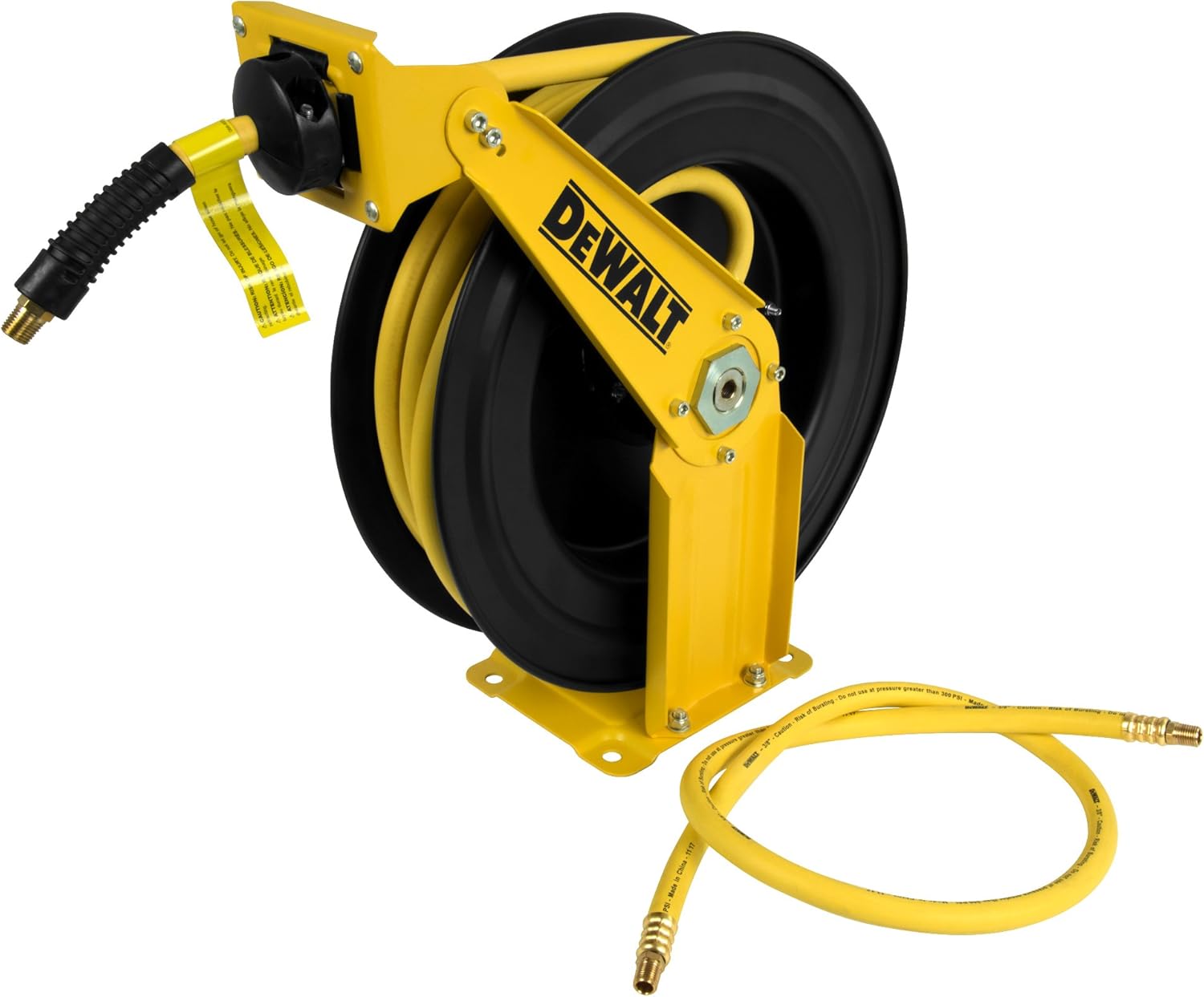 Double Arm Hose Reel with 3/8” x 50’ Rubber Hose M2754