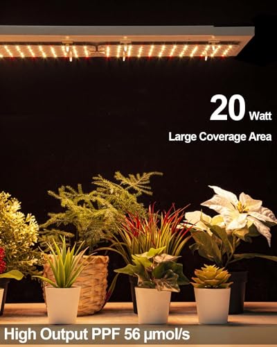 2Pcs 20W Full Spectrum LED Plant Grow Light Z62127