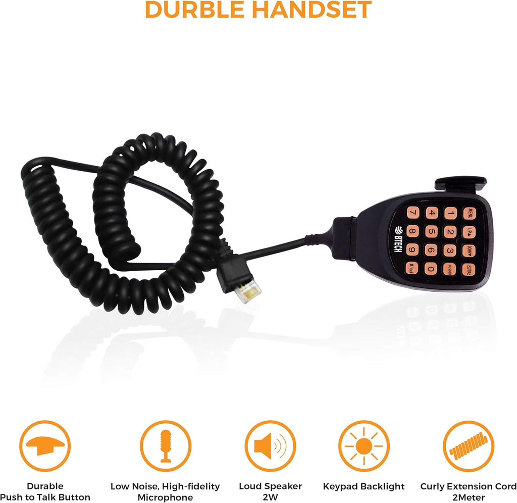 50 Watt GMRS Two-Way Radio with Dual Band Scanning Receiver I609985