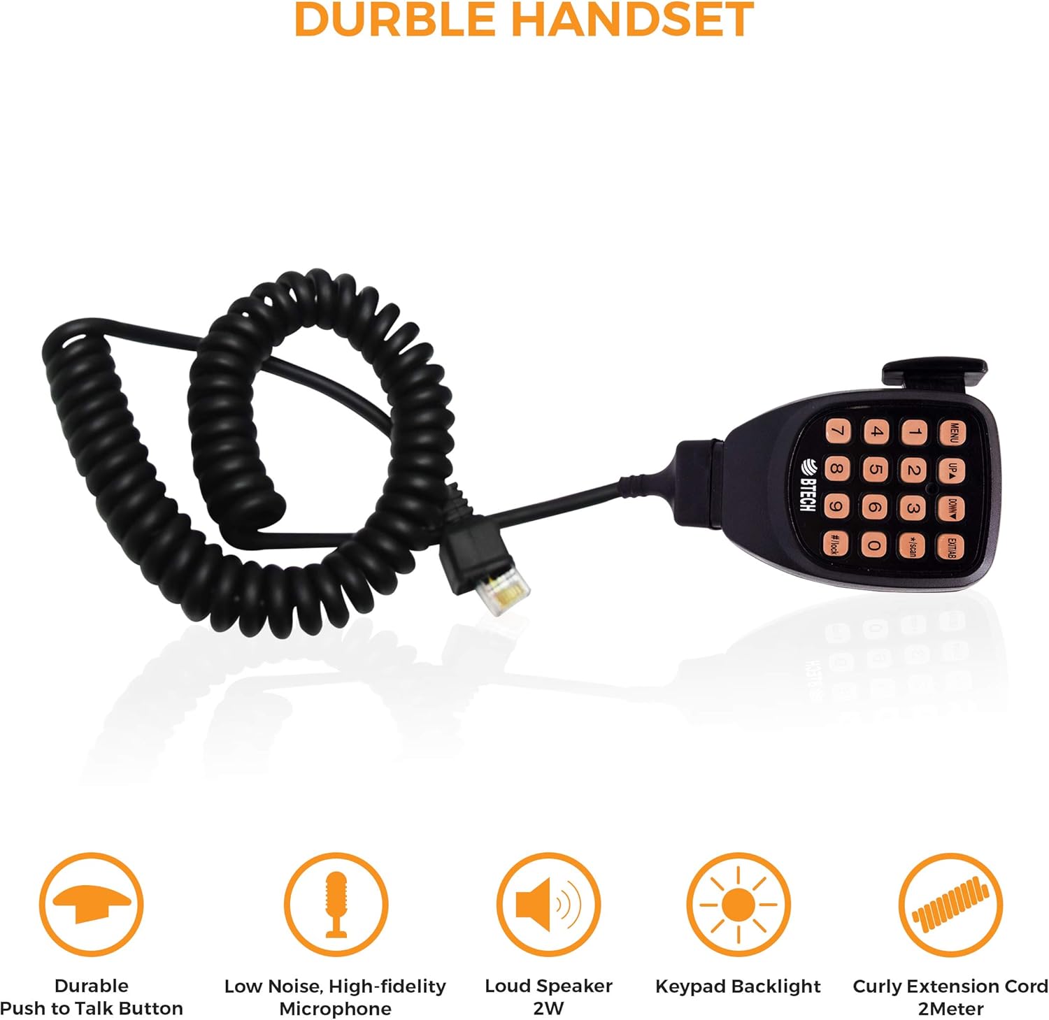 50 Watt GMRS Two-Way Radio with Dual Band Scanning Receiver I609985