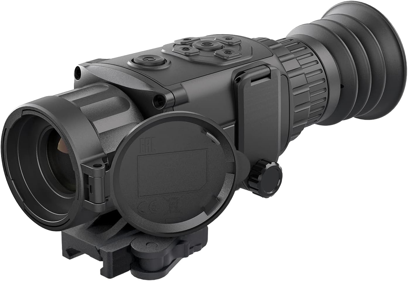 Black Thermal Imaging Rifle Scope 256x192 19 mm Lens W285