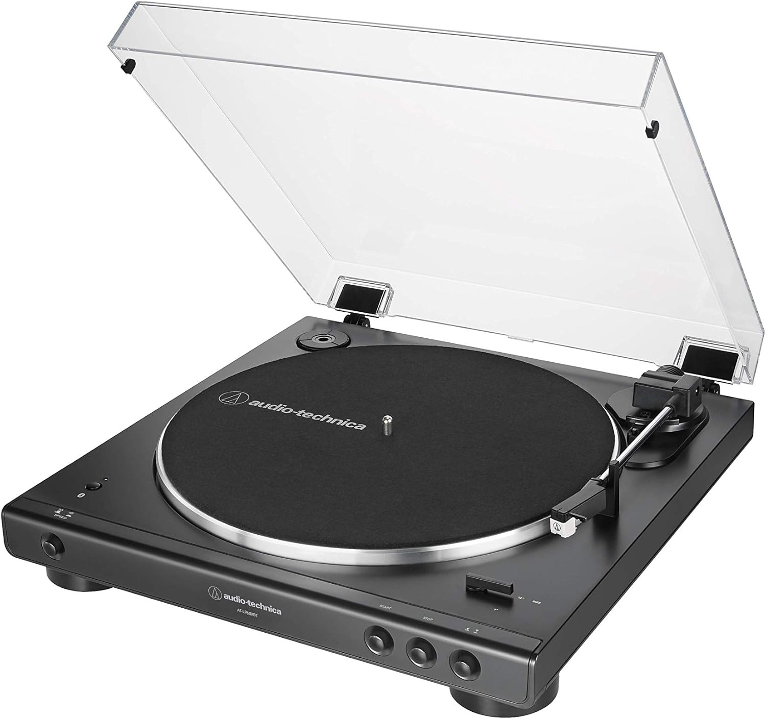 Fully Automatic Bluetooth Belt-Drive Stereo Turntable, Black L734113