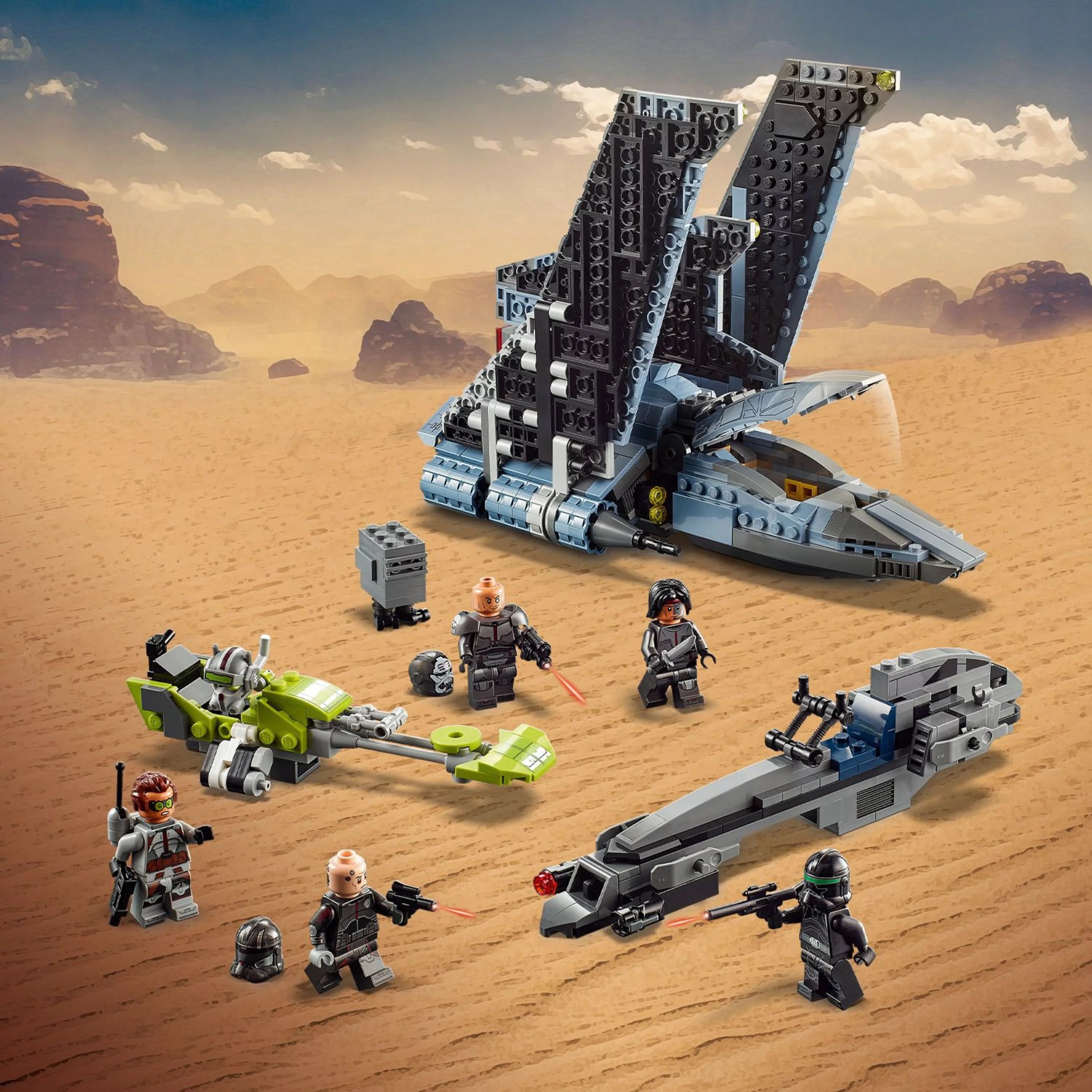 LEGO Star Wars Attack Shuttle Building Toy Set (969 Pieces) S685