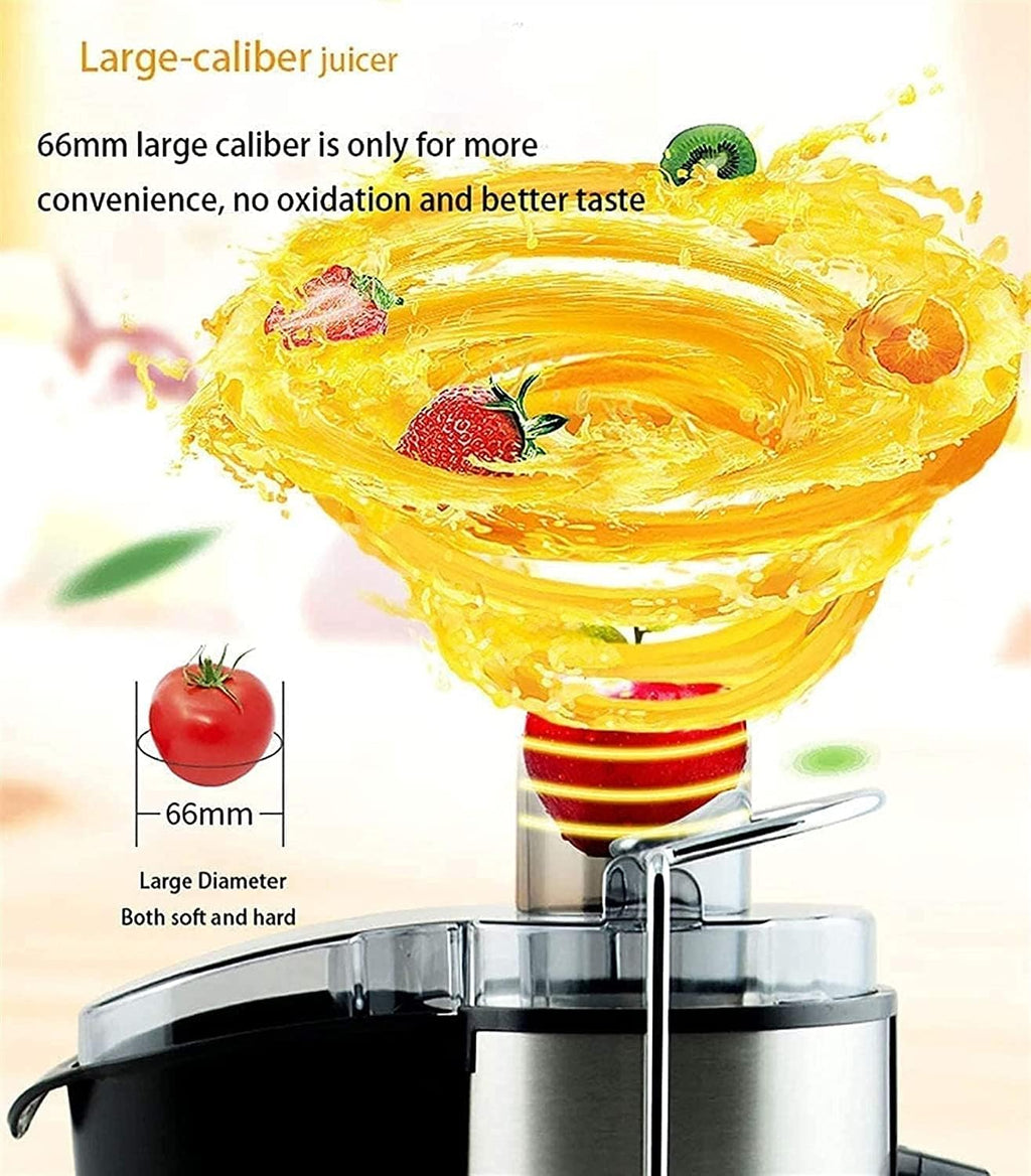 Stainless Steel Centrifugal Juicer Machine with Wide 3” Feed Chute J360