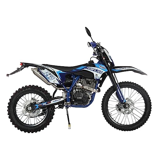 250cc Dirt Bike with 5-Speed Manual Transmission 21"/18" Wheels K54239