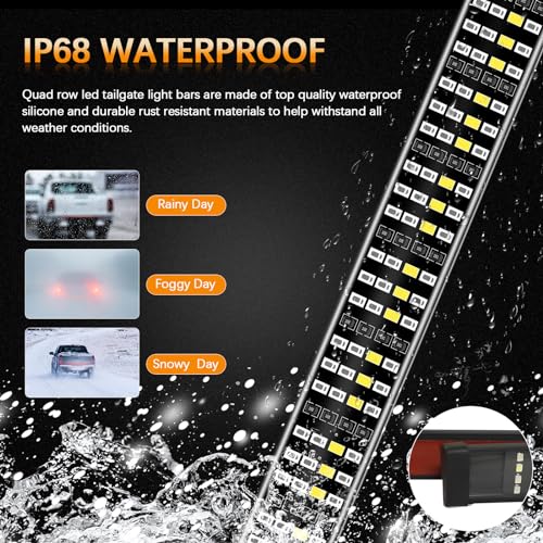 60 Inch LED Tailgate Light Bar with Reverse & Sequential Turn Signals G865
