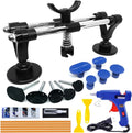 Auto Body Repair Tool Kit with Double Pole Bridge Dent Puller and Glue Set H45212